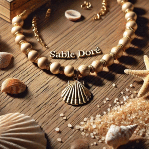 Collier "Sable Doré"