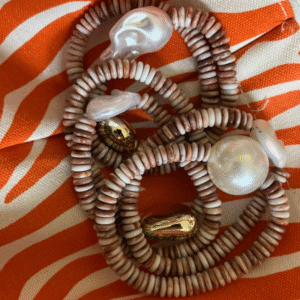 Bracelet Trio Nacre & Douceur Terracotta